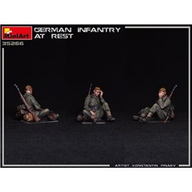 Mini Art 1:35 GERMAN INFANTRY AT REST