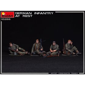 Mini Art 1:35 GERMAN INFANTRY AT REST