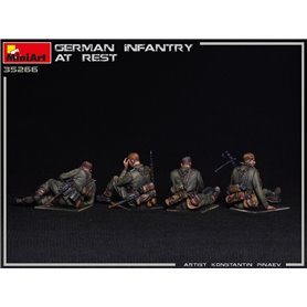 Mini Art 1:35 GERMAN INFANTRY AT REST