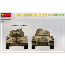 Mini Art 37085 T-34/85 Czechoslovak prod. Early typ