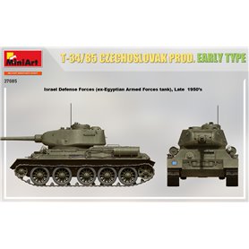 Mini Art 37085 T-34/85 Czechoslovak prod. Early typ
