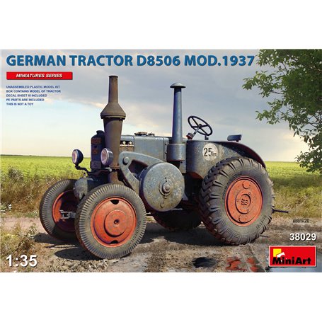 Mini Art 38029 German Tractor D8506 Mod.1937