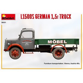 Mini Art 1:35 L1500S - GERMAN 1.5T TRUCK