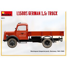 Mini Art 1:35 L1500S - GERMAN 1.5T TRUCK