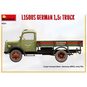 Mini Art 1:35 L1500S - GERMAN 1.5T TRUCK