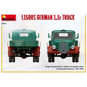 Mini Art 1:35 L1500S - GERMAN 1.5T TRUCK