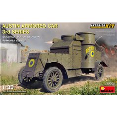 Mini Art 1:35 Austin Armored Car 3rd Series - POLISH, GEORGIAN, ROMANIAN SERVICE - INTERIOR KIT