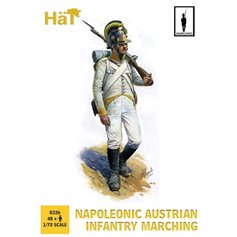 HaT 1:72 NAPOLEONIC AUSTRIAN INFANTRY MARCHING 