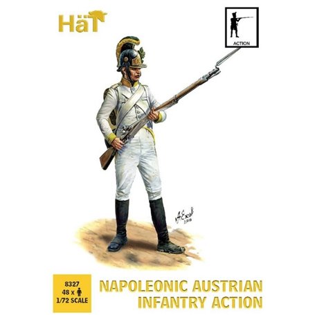 HaT 8327 Nap. Austrian Infantry Action