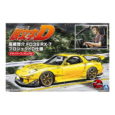 Aoshima 1:24 TAKAHASHI KEISUKE FD3S RX-7