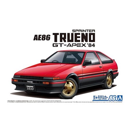 AOSHIMA 05969 - 1/24 AE86 SPRINTER TRUENO GT-APEX 