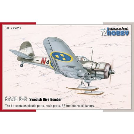 Special Hobby 72421 SAAB B-5 Swedish Dive Bomber