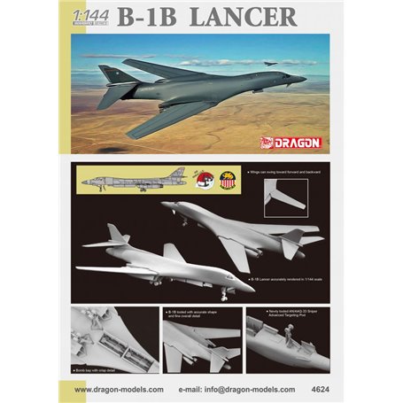 Dragon 1:144 B-1B LANCER