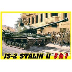 Dragon 1:35 JS-2 STALIN II (3in1)+SOVIET INFANTRY