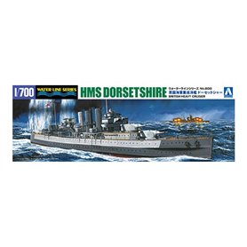 Aoshima 05269 1/700 Heavy Cruiser Dorsetshire