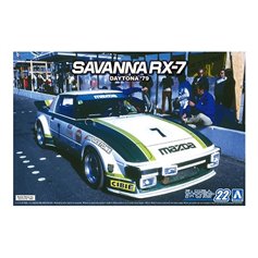 Aoshima 1:24 Mazda SA22C RX-7 Daytona 1979