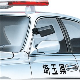 Aoshima 1:24 PATROL CAR PARTS - A