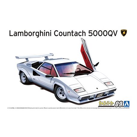 Aoshima 05945 1/24 Lamborghini Countach 5000QV