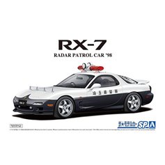 Aoshima 1:24 Mazda FD3S RX-7 RADAR PATROL 1998