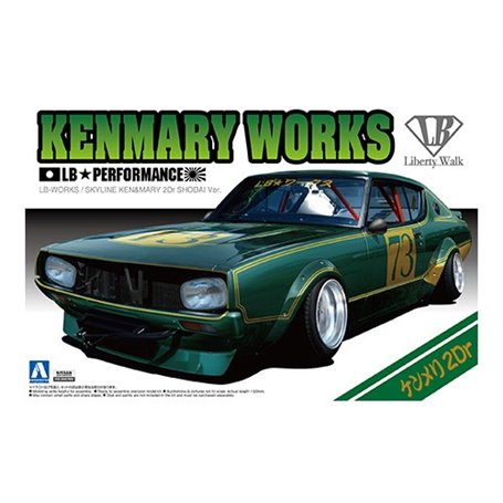 Aoshima 05921 1/24 LB Works Kenmary2Dr Shodai