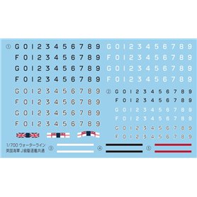 Aoshima 05766 1/700 HMS Destroyer Jervis
