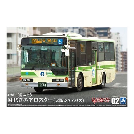 Aoshima 05725 1/80 Mitsubishi Fuso Aero Star MP3