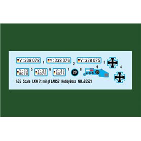 Hobby Boss 85521 LKW 7T mil gl LARS2