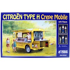 EBBRO 1:24 Citroen Type H - CREPE MOBILE W/FIGURE