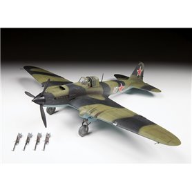 Zvezda 1:48 Ilyushin Il-2 Stormovik - SOVIET ATTACK AIRCRAFT