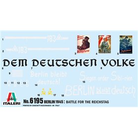 Italeri 1:72 Berlin 1945: the Reichstag conquest