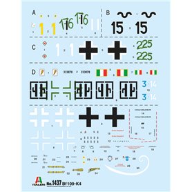 Italeri 1:48 Bf 109 K-4
