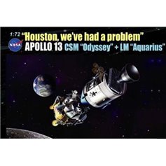 Dragon 1:72 Apollo 13 CSM Odyssey + LM Aquarius 