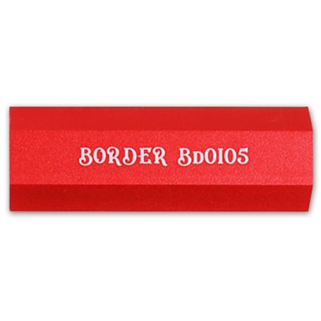 Border Model BD0105-R Metal Sanding Board - Red