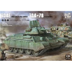 Border Model 1:35 T-34E - FIRST TYPE OF SPACED ARMOUR - T-34/76 112 FACTORY
