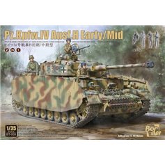 Border Model 1:35 Pz.Kpfw.IV Ausf.H EARLY / MID VERSION - W/FIGURES 