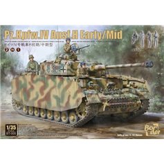 Border Model 1:35 Pz.Kpfw.IV Ausf.H EARLY / MID VERSION - W/FIGURES