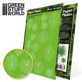 Green Stuff World Roślinność wycięta z papieru PAPER PLANTS - GROUND PALM