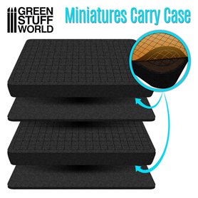 Green Stuff World Transport Case with Pick and Pluck Foam