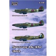 Sword 1:72 Supermarine Spitfire Mk.XIV - 3IN1