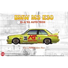 Nunu 1:24 BMW M3 E30 - GR.A 1991 AUTO TECH - 1993 JTC Macau