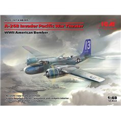 ICM 1:48 A-26B Invader - PACIFIX WAR THEATER - WWII AMERICAN BOMBER 