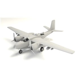 ICM 48285 A-26B Invader Pacific War Theater, WWII American Bomber