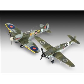 Revell 03710 1/72 BF109G-10 & Spitfire MK.V