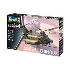 Revell 1:72 MH-47 Chinook - MODEL SET - z farbami