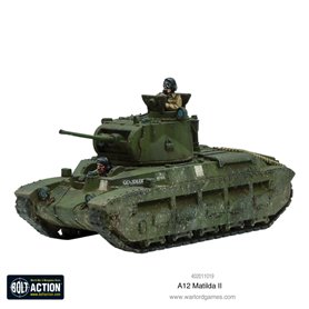 Bolt Action A12 Matilda II infantry tank - Plastic Box