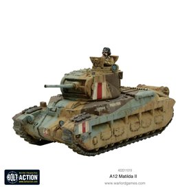 Bolt Action A12 Matilda II infantry tank - Plastic Box