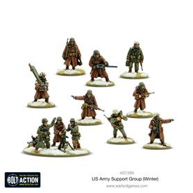 Bolt Action US Army Winter Support Group - Metal box