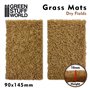 Green Stuff World Grass Mat Cutouts - Dry Fields