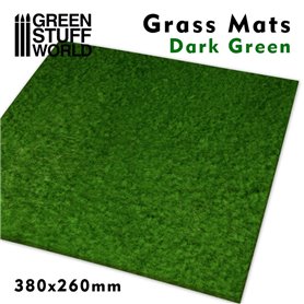 Green Stuff World Grass Mats - Dark Green