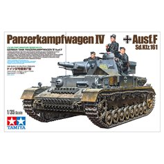 Tamiya 1:35 Pz.Kpfw.IV Ausf.F - GERMAN MEDIUM TANK 